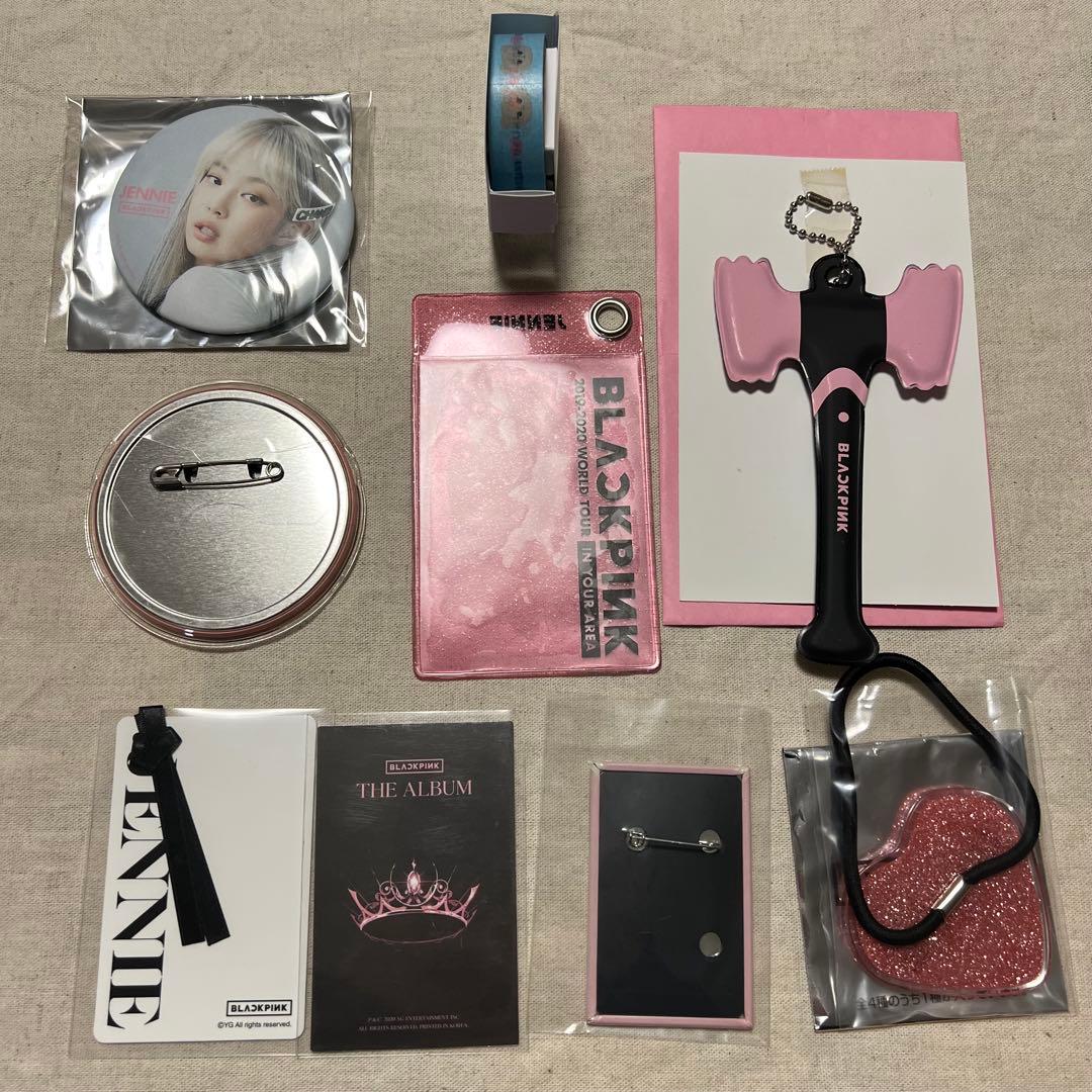 1.31まで！BLACKPINK ジェニ　セット　ヘアゴム　トレカ　缶バッチ等