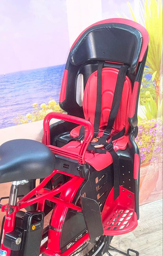 ギュットアニーズ⭐️16AH！パナソニック子供乗せ電動アシスト自転車Y3268