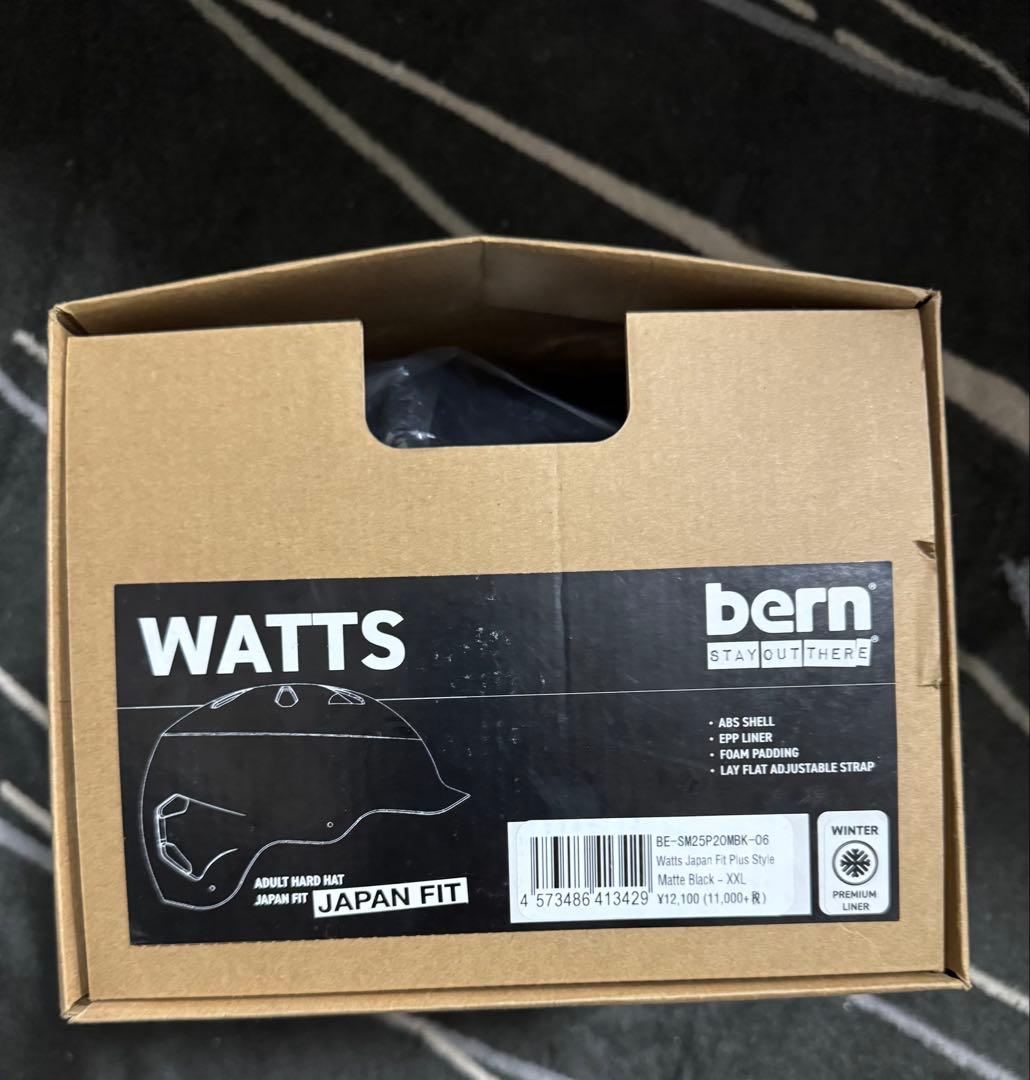 「美品」bern WATTS ワッツヘルメット JAPAN FIT