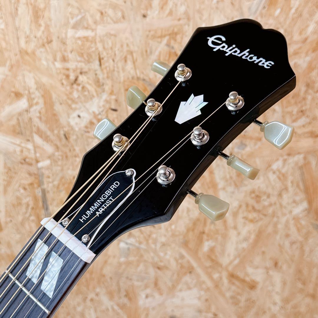 希少カラー！Epiphone hummingbird Artist ダンカンPU