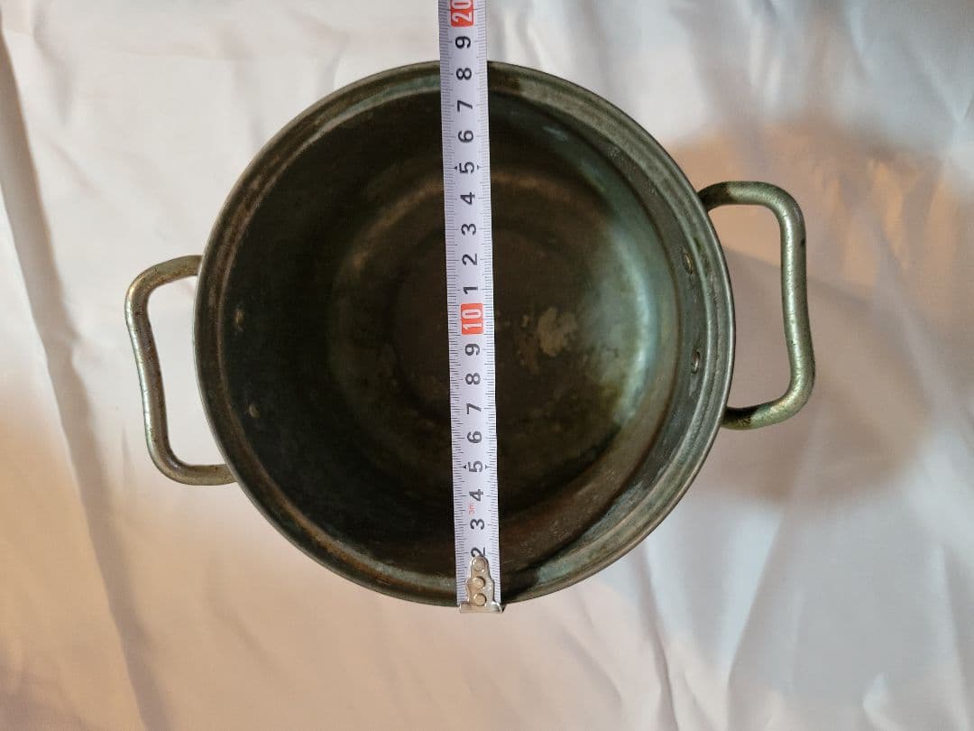 ヴィンテージ　銅製寸銅鍋
