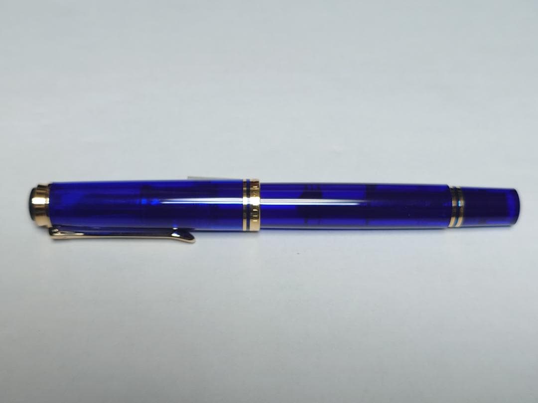 Pelikan 特別生産品 スーベレーン M600 マリーンブルー BB