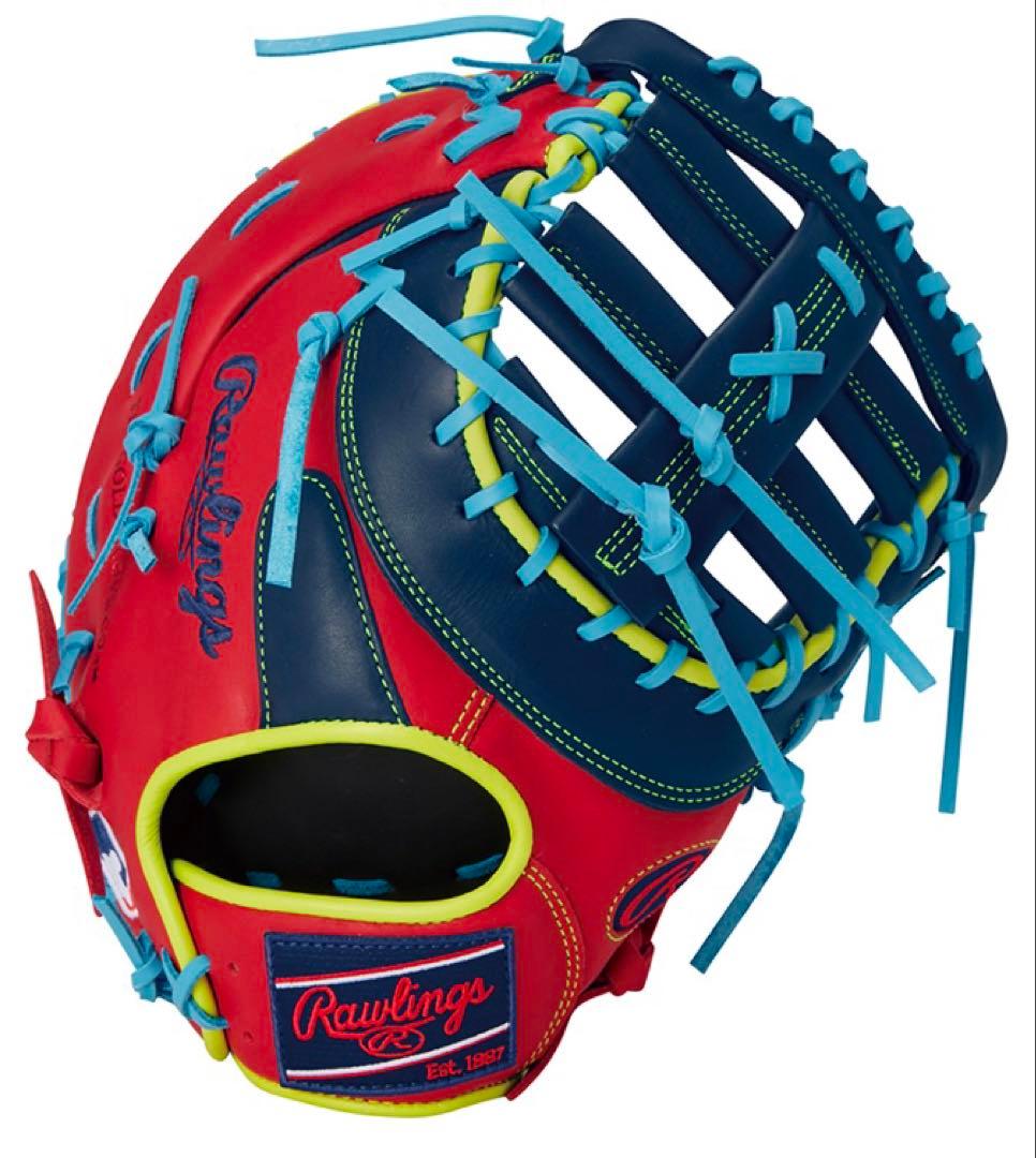 新品 左 軟式 HOH MLB COLORSYNC ファーストGR4HM3ACD