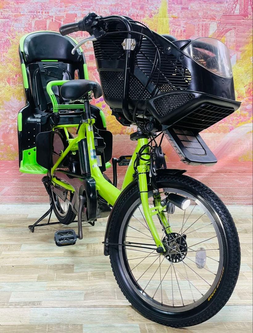 K3227 電動自転車 ヤマハ パスキス 子供乗せ 20インチ 送料無料