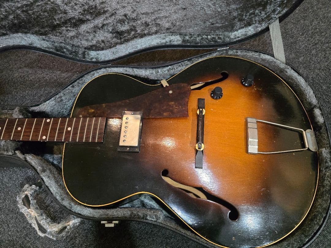 Gibson L-48 Sunburst　ピックアップ ヴィンテージ フルアコ