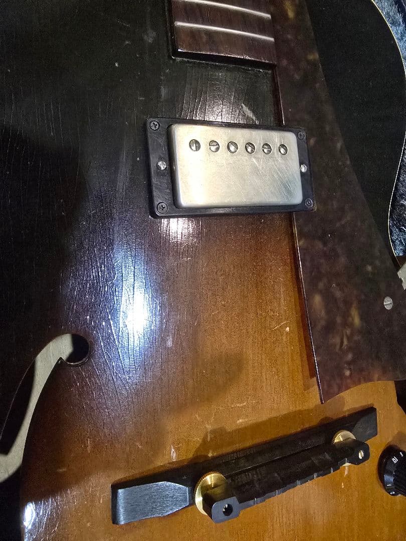 Gibson L-48 Sunburst　ピックアップ ヴィンテージ フルアコ