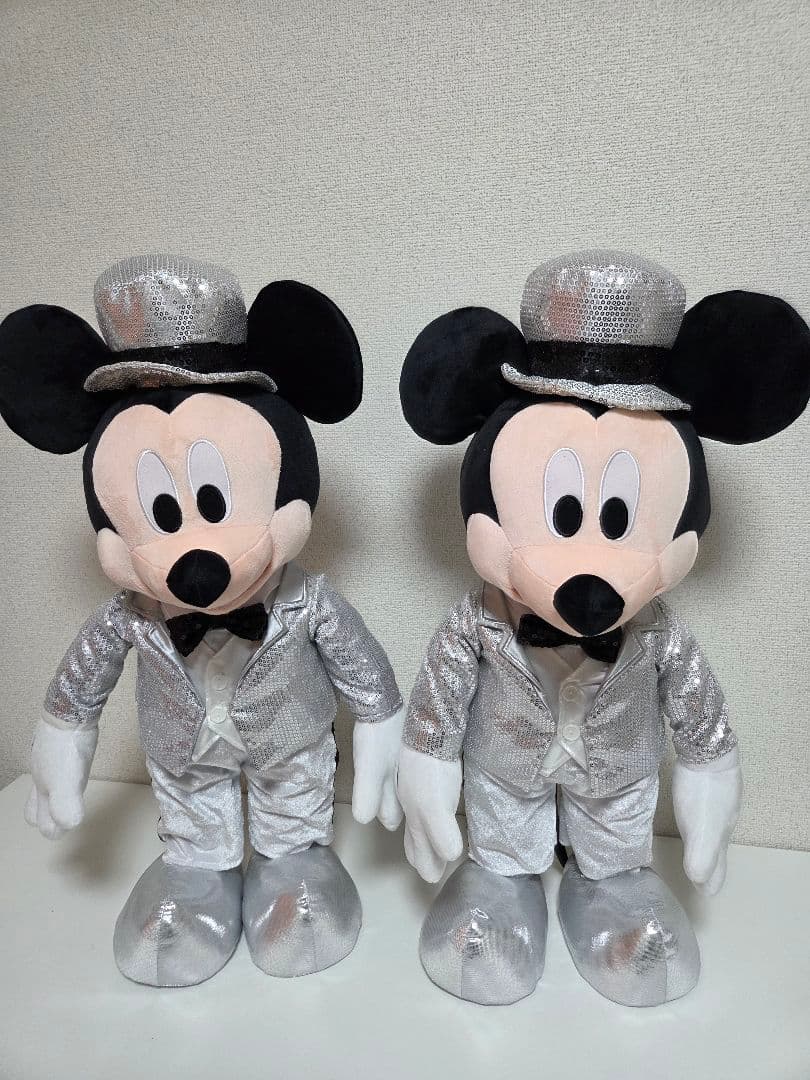 希少2体ディズニー100周年一番くじラストワン賞BIGミッキー特大ぬいぐるみ