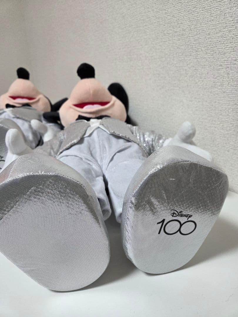 希少2体ディズニー100周年一番くじラストワン賞BIGミッキー特大ぬいぐるみ