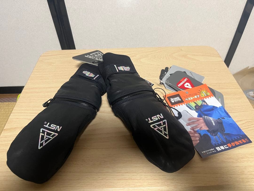 HAND OUT NSTコラボミトン 革製グローブ