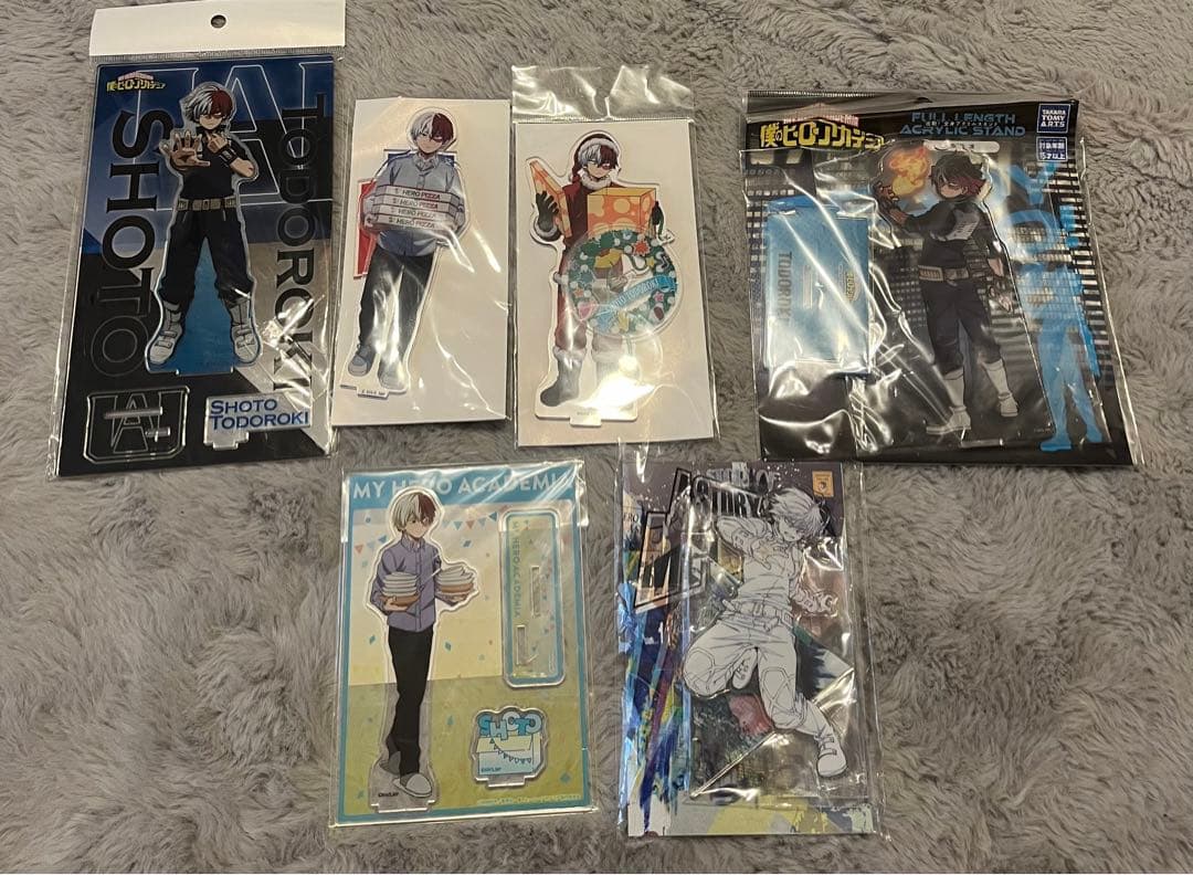 轟焦凍 グッズ まとめ売り アクスタ セット 35点 缶バッジ 等