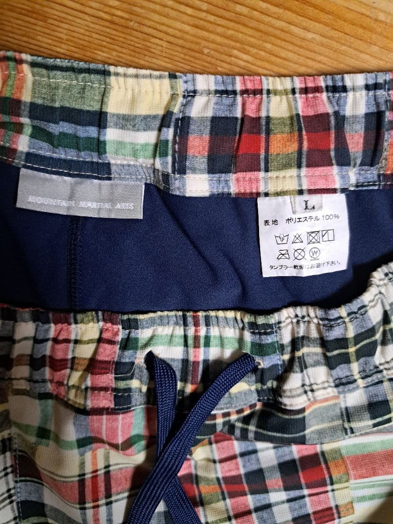 MMA ランニングスカート タータンチェック