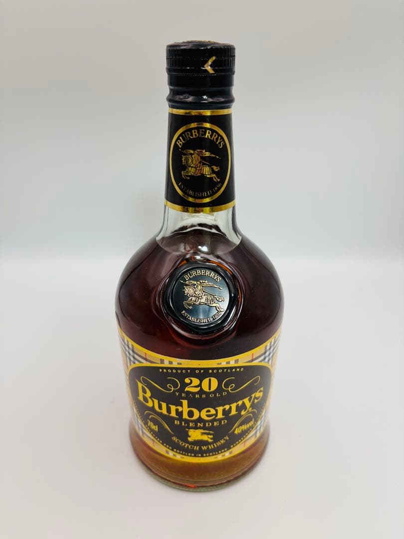 未開栓 Burberrys バーバリー スコッチウイスキー20年700ml40%