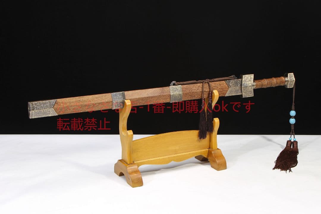 さんかくけんか梨木模様鋼  古兵器 武具 刀装具 日本刀 模造刀 居合刀