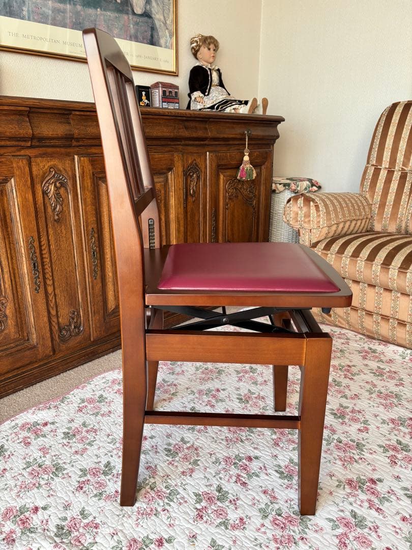 PEACOCK(吉澤) ピアノ椅子　高低自在椅子