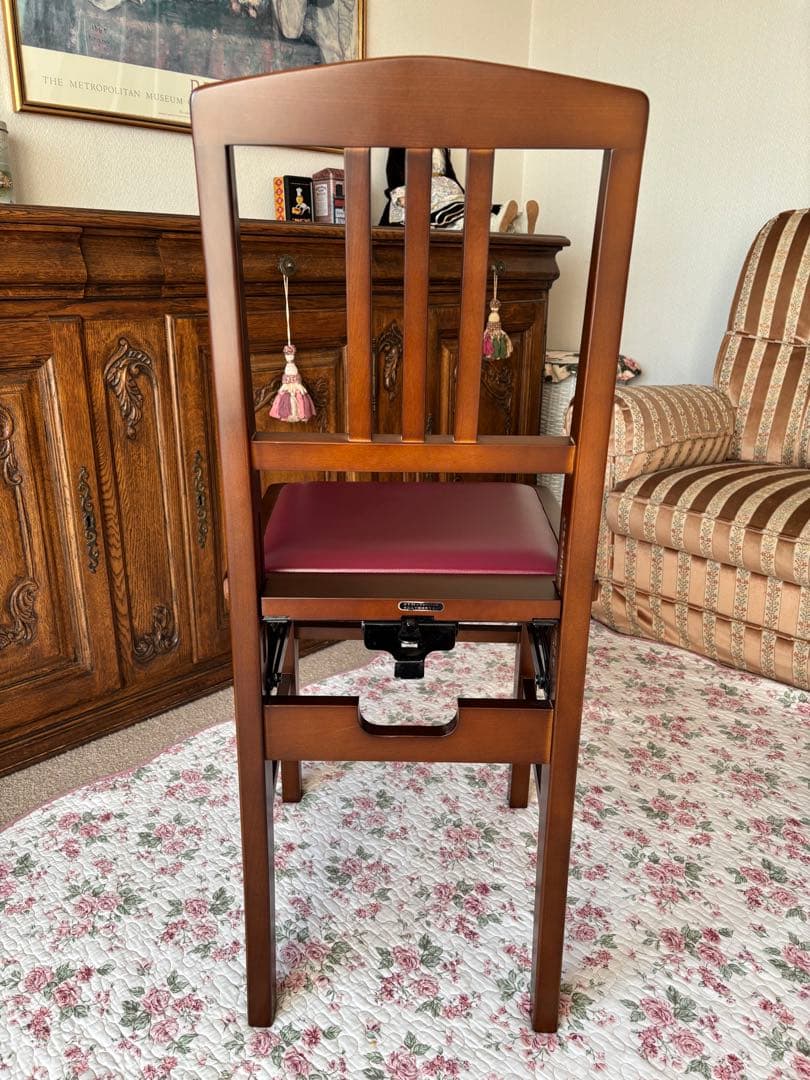 PEACOCK(吉澤) ピアノ椅子　高低自在椅子