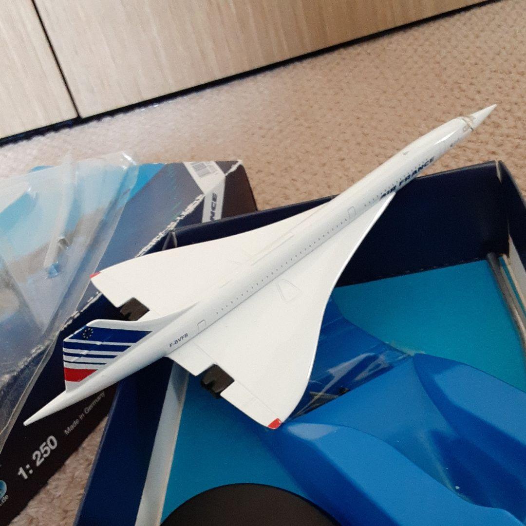 ドイツSCHARAK金属製エールフランス·コンコルドメタル絶版モデル1/250