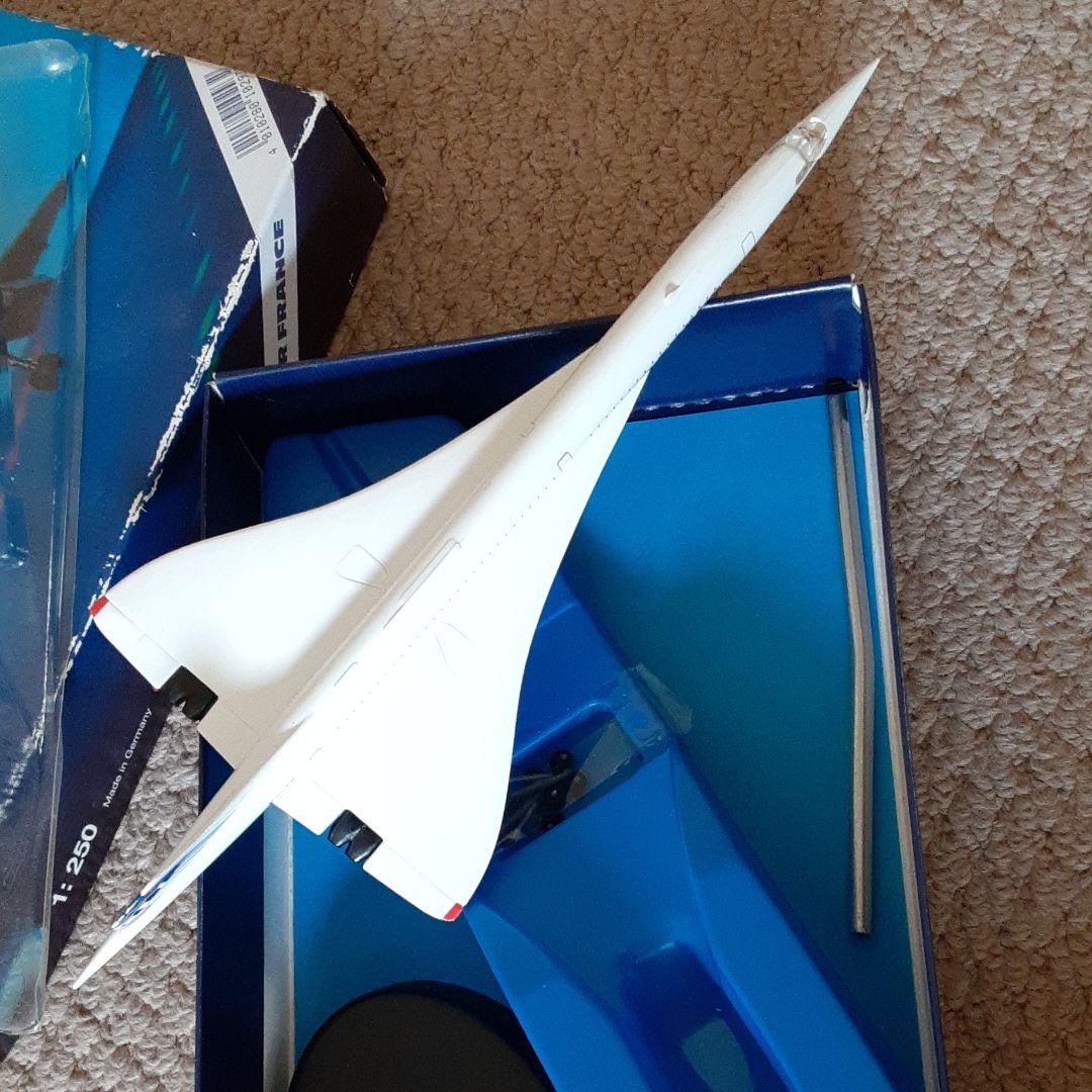 ドイツSCHARAK金属製エールフランス·コンコルドメタル絶版モデル1/250