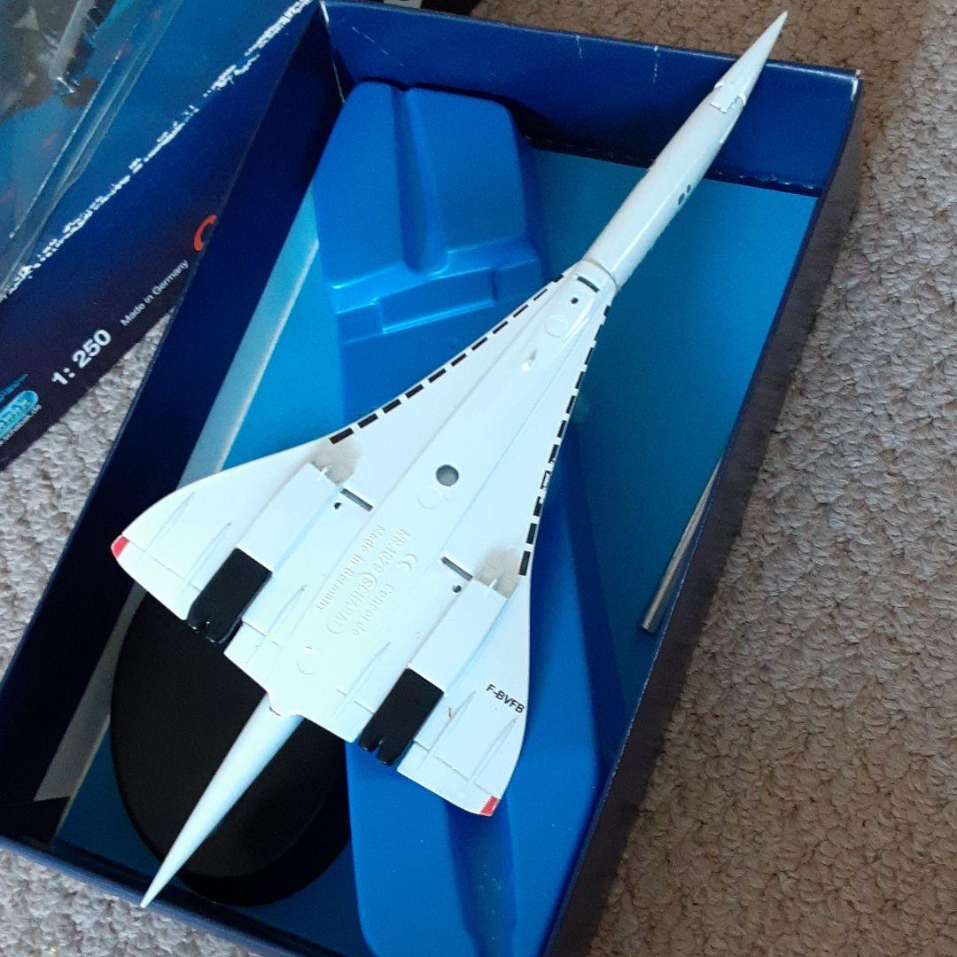 ドイツSCHARAK金属製エールフランス·コンコルドメタル絶版モデル1/250