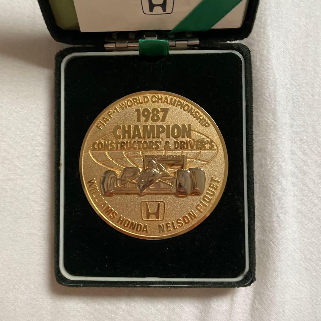 ホンダF1 記念メダル　ワールドチャンピオン