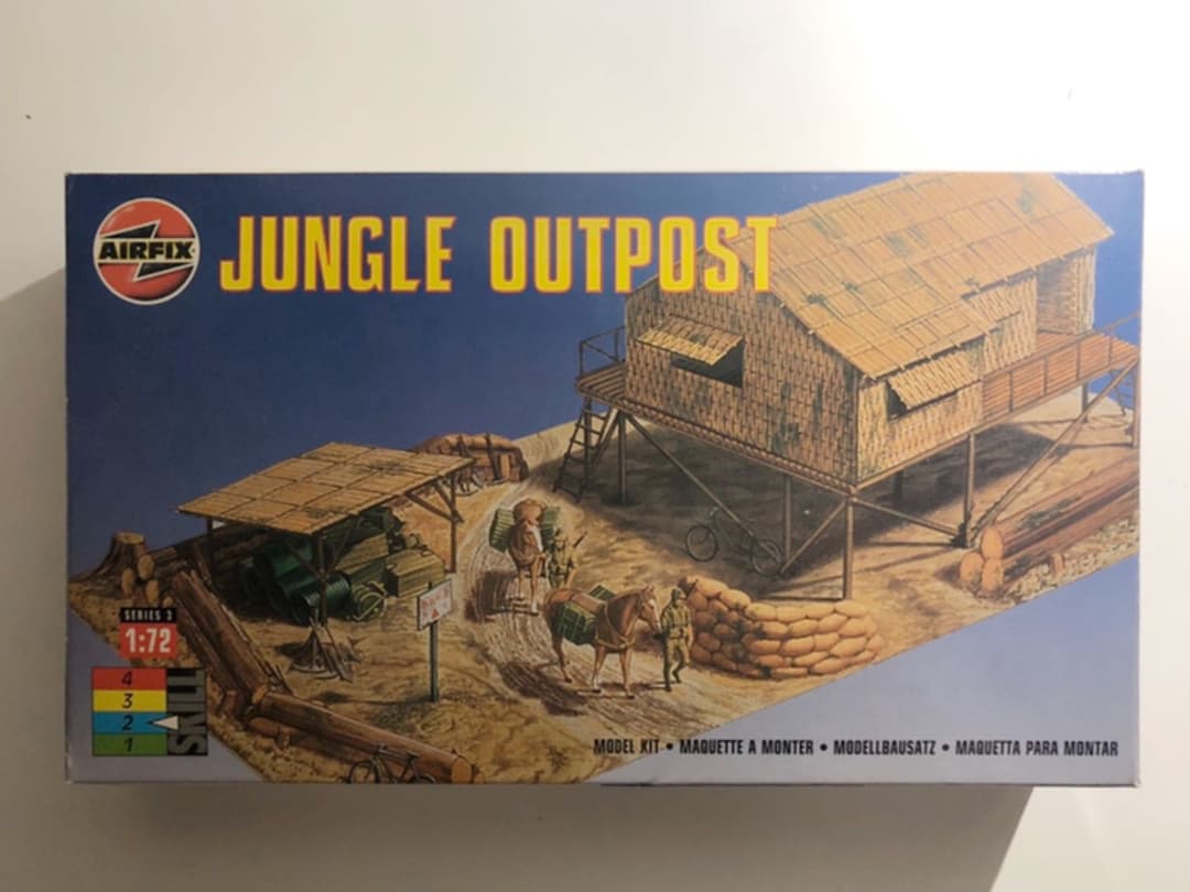キャラクター AIRFIX JUNGLE OUTPOST
