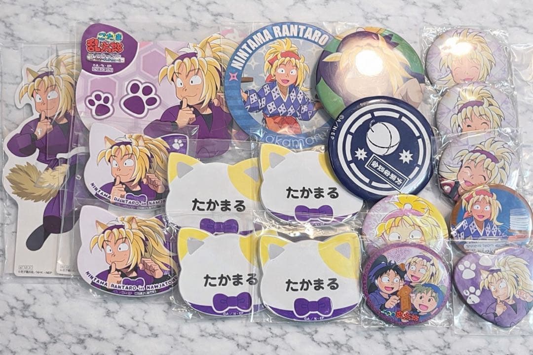 忍たま乱太郎 斉藤タカ丸 缶バッジセット