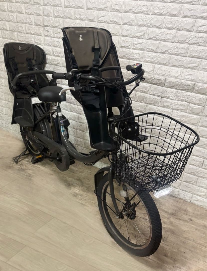✨美品✨室内保管✨純正チャイルドシート✨ブリヂストンビッケ2子供乗せ電動自転車