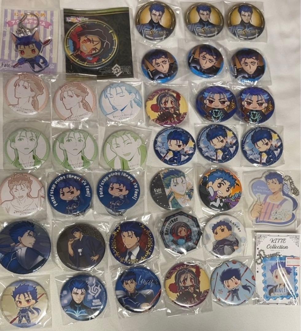 Fate fgo DINING ランサー　クーフーリン　缶バッジ　　レアルタヌア