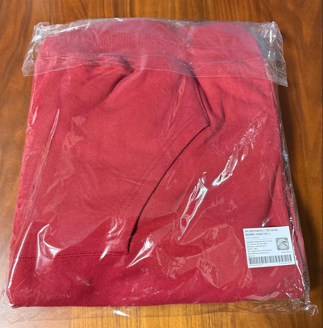 【Lサイズ】TREASURE PULSE ON ソウルコン フーディー