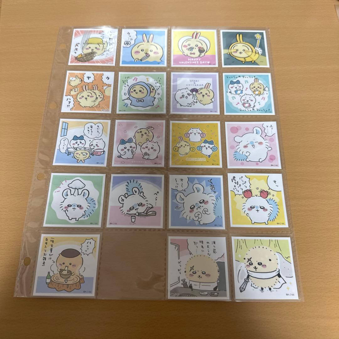 ちいかわ　ノベルティ　ステッカー　シール　まとめ　セット　レア　バラ売り不可