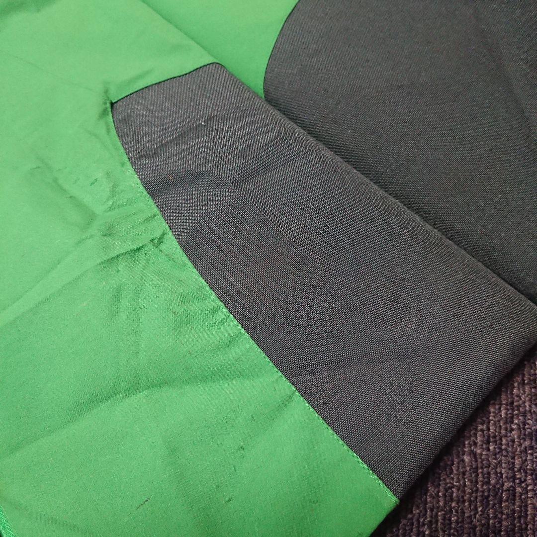 送料無料【Goldwin】イエロー×グリーンスキーウェア上下セット 上M下M-S