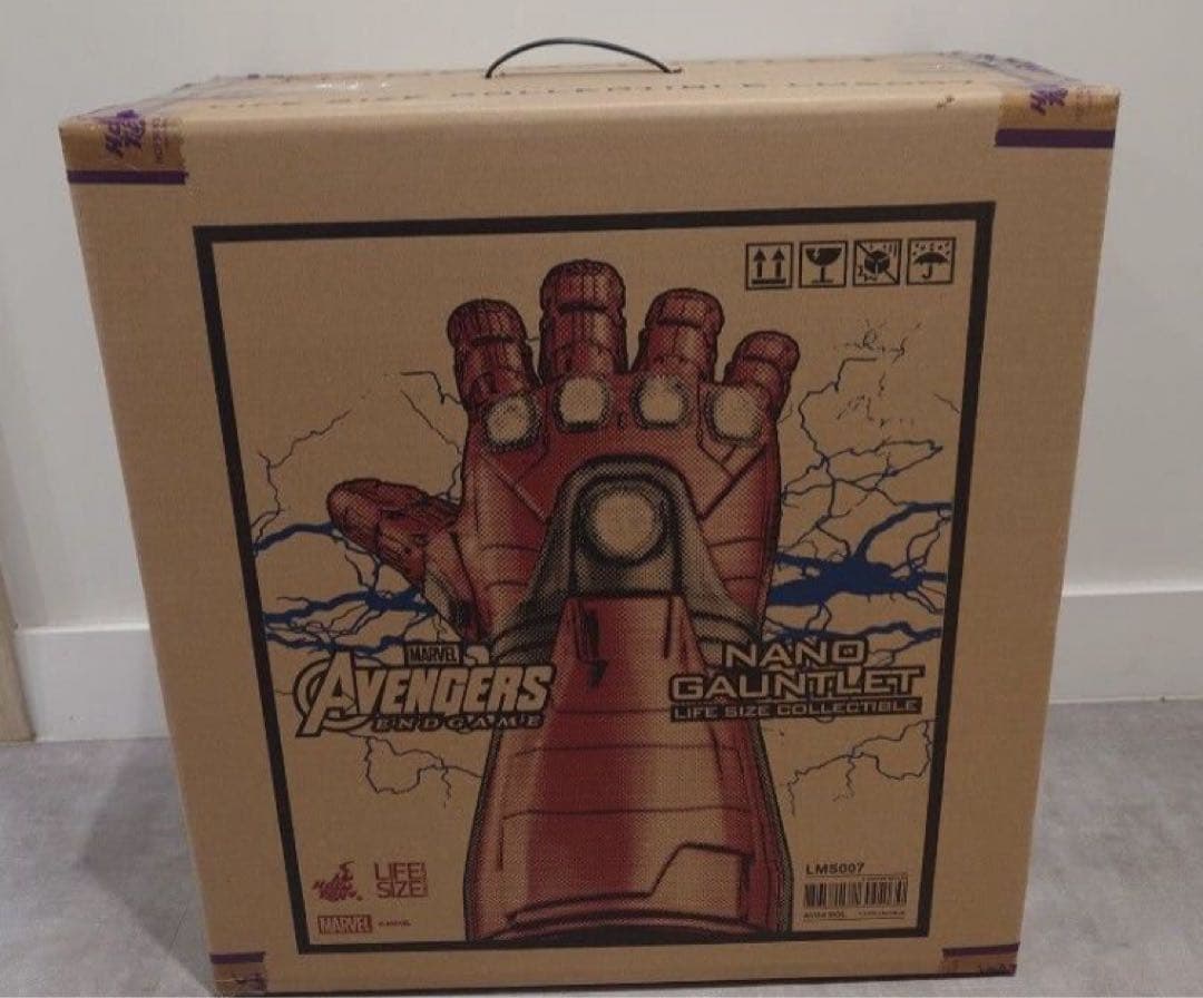 ホットトイズ LMS007 レプリカ アイアンマン ナノ・ガントレット 1/1