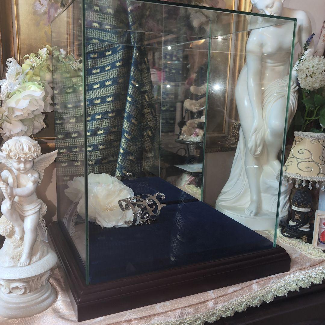 ♥LLADRO♥大型背面鏡ガラスケース