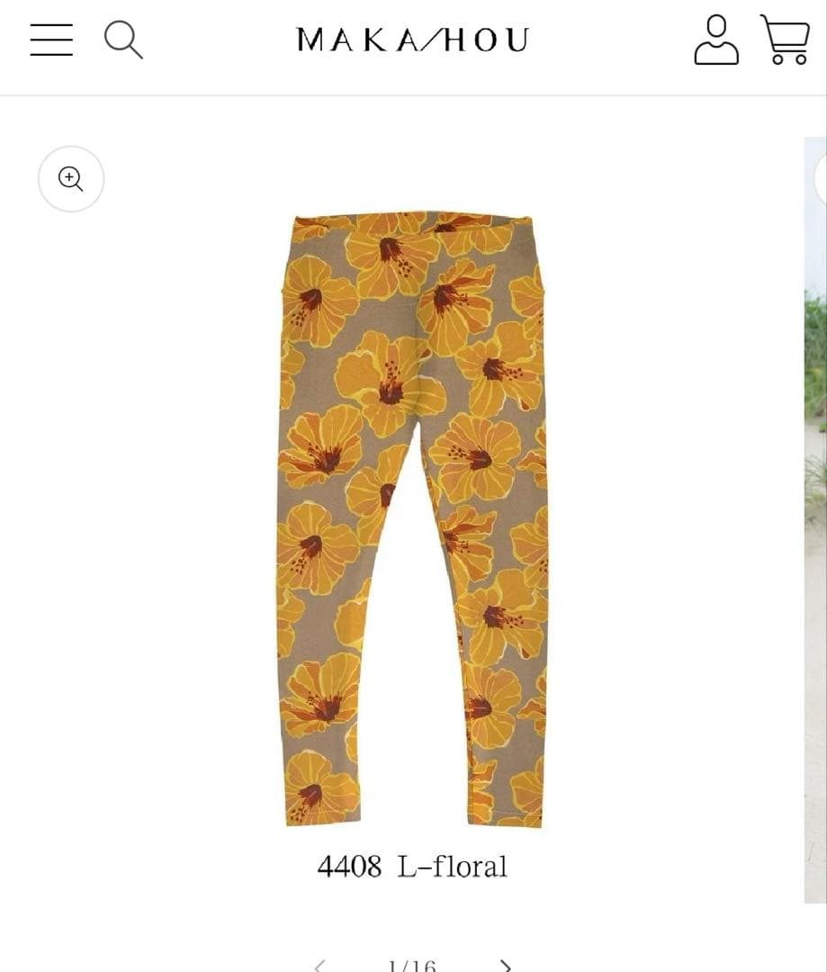 MAKA-HOU スイム＆ヨガレギンス / レトロかわいい水陸両用アイテム