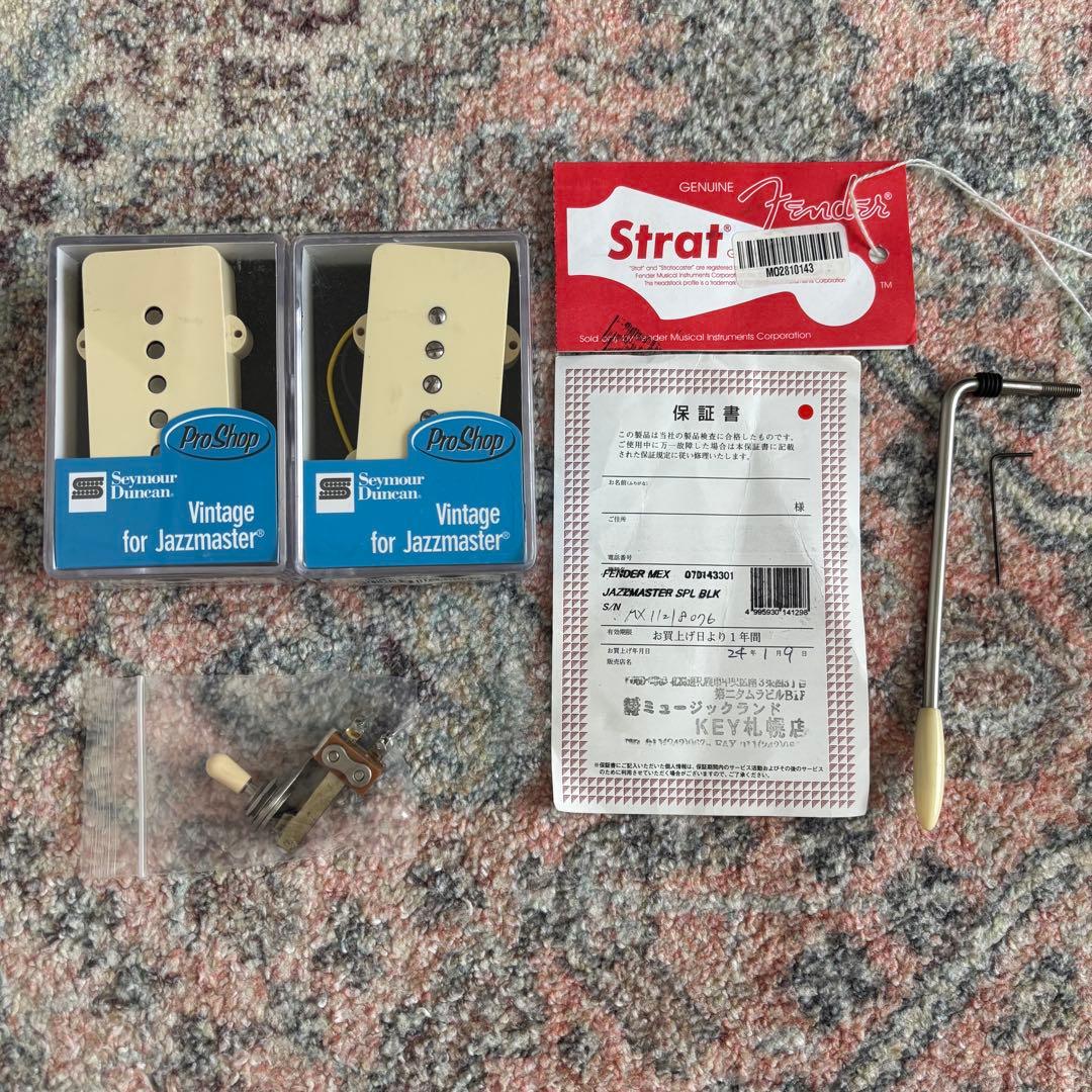 ギター Fender Mexico Jazzmaster SPL BLK