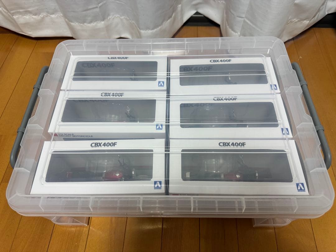 フルコンプ CBX400F 1/12 6台セット アオシマ SKYNET