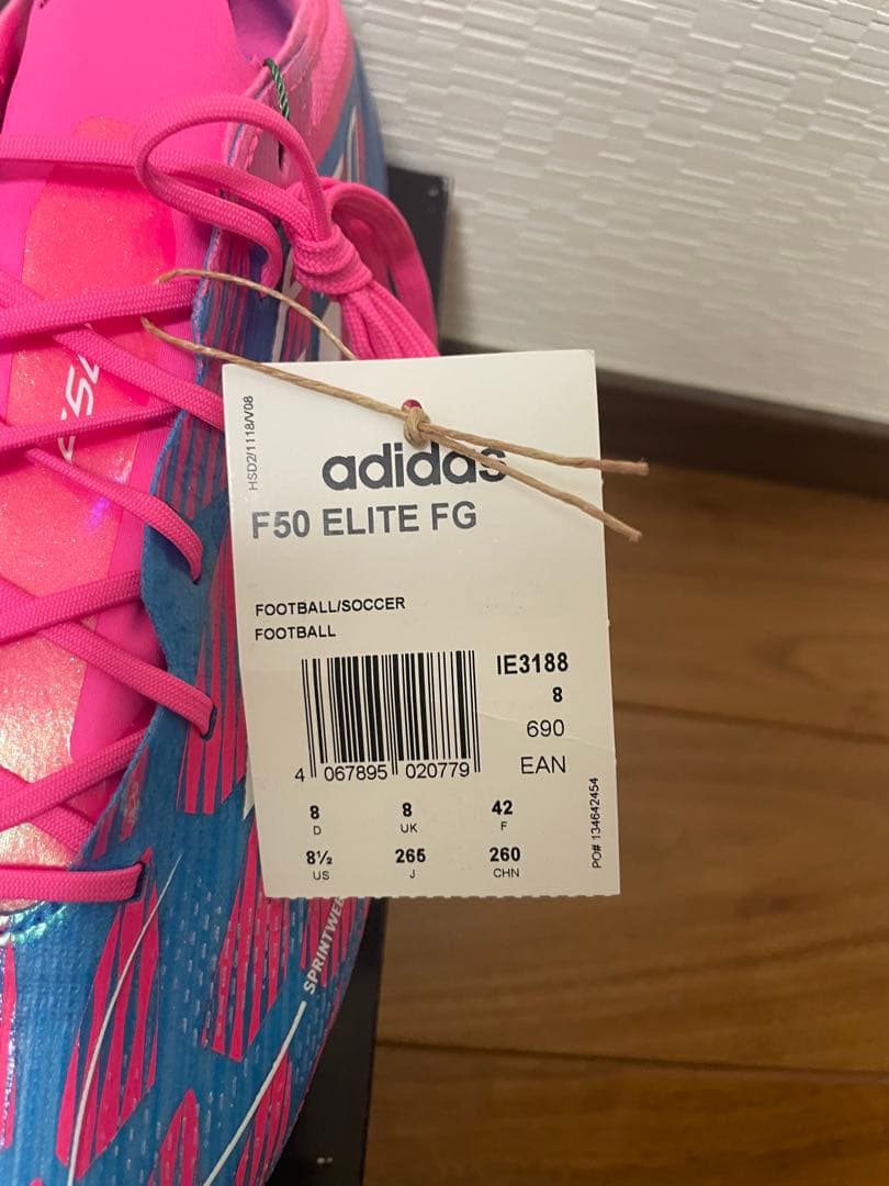 日本未発売　adidas F50 elite FG 26.5cm
