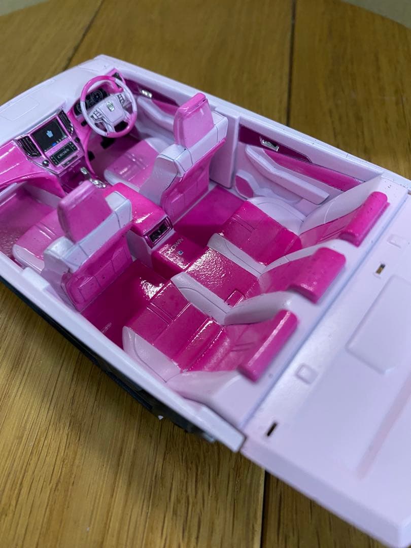 プラモデル完成品　アオシマ 1/24 214クラウンアスリート