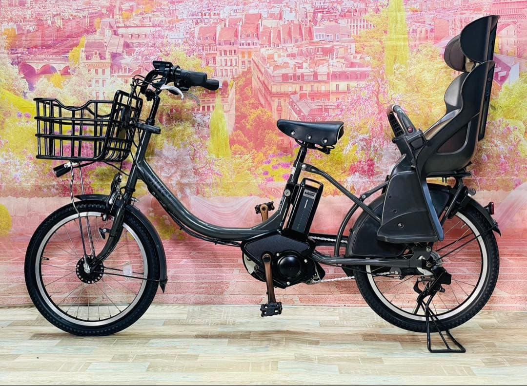 ZK3350 電動自転車 ブリヂストン ビッケ 子供乗せ 20インチ 送料無料