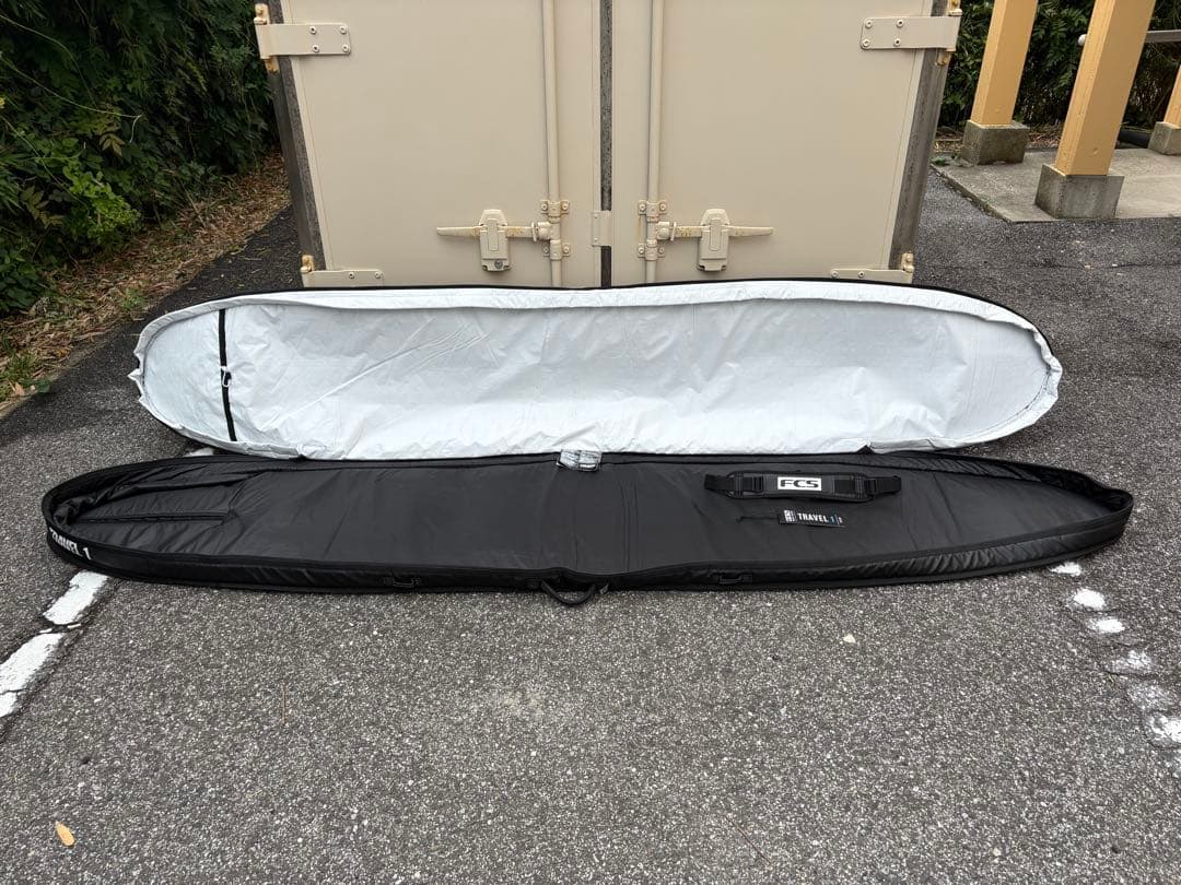 山*海様 FCS TRAVEL1 longboard　9.6 ハードケース