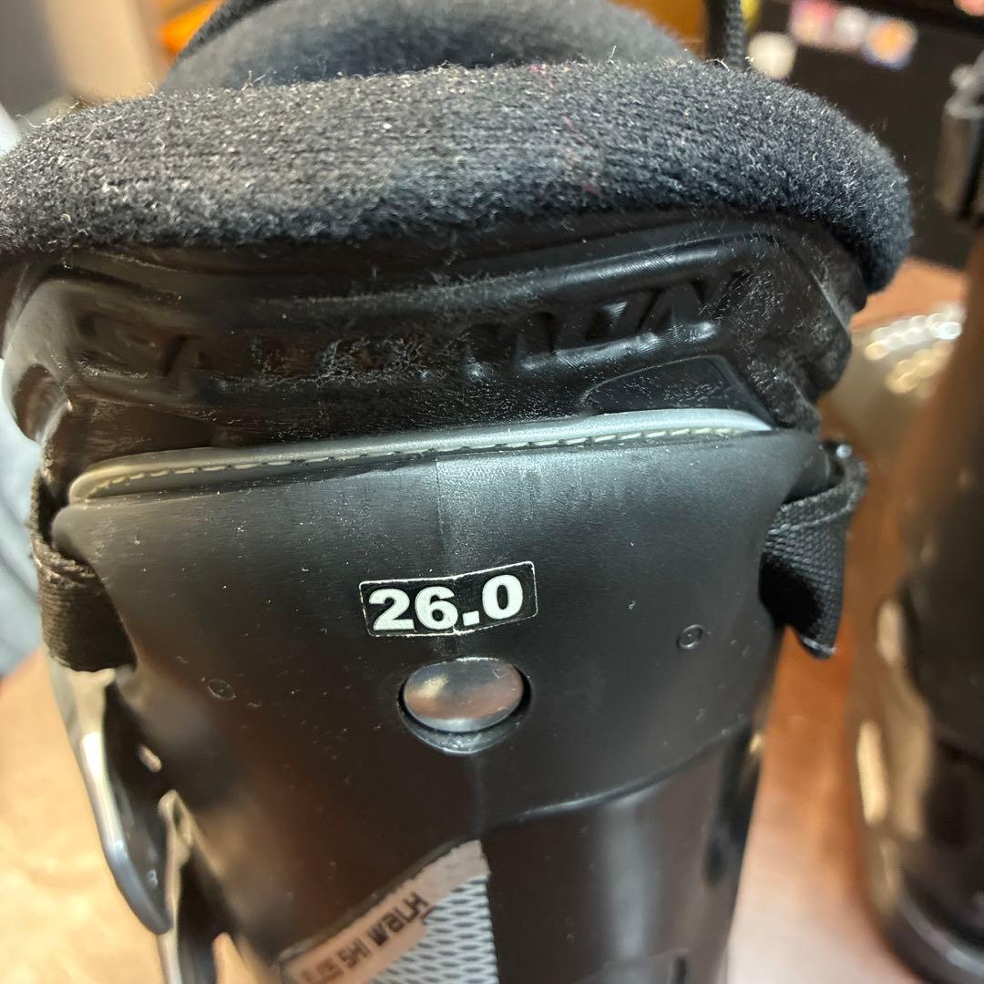 H*a様 SALOMON スキー用ブーツ 黒 4バックル