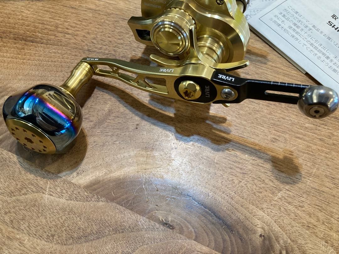 美品 23 オシアコンクエスト 200PG リブレ 限定ハンドル SB70-75