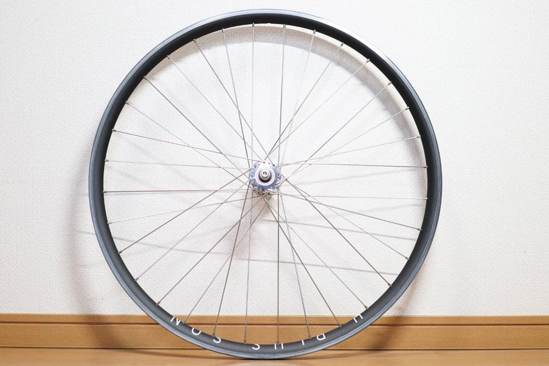 PHILWOOD × H PLUS SON ピスト ホイール セット ブルーラグ