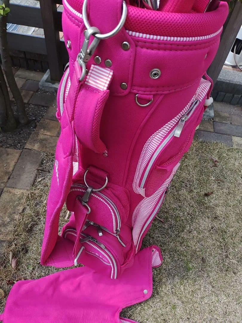 wilson tiara レディースゴルフクラブセット　アディダスキャディバッグ