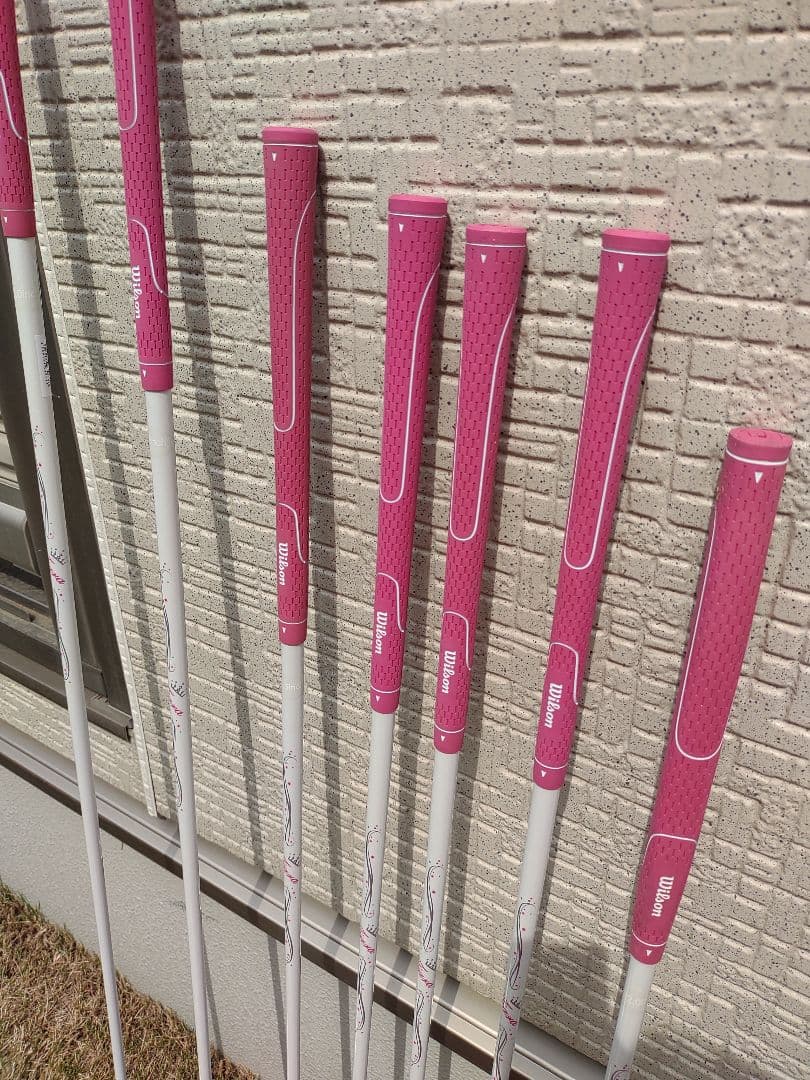 wilson tiara レディースゴルフクラブセット　アディダスキャディバッグ