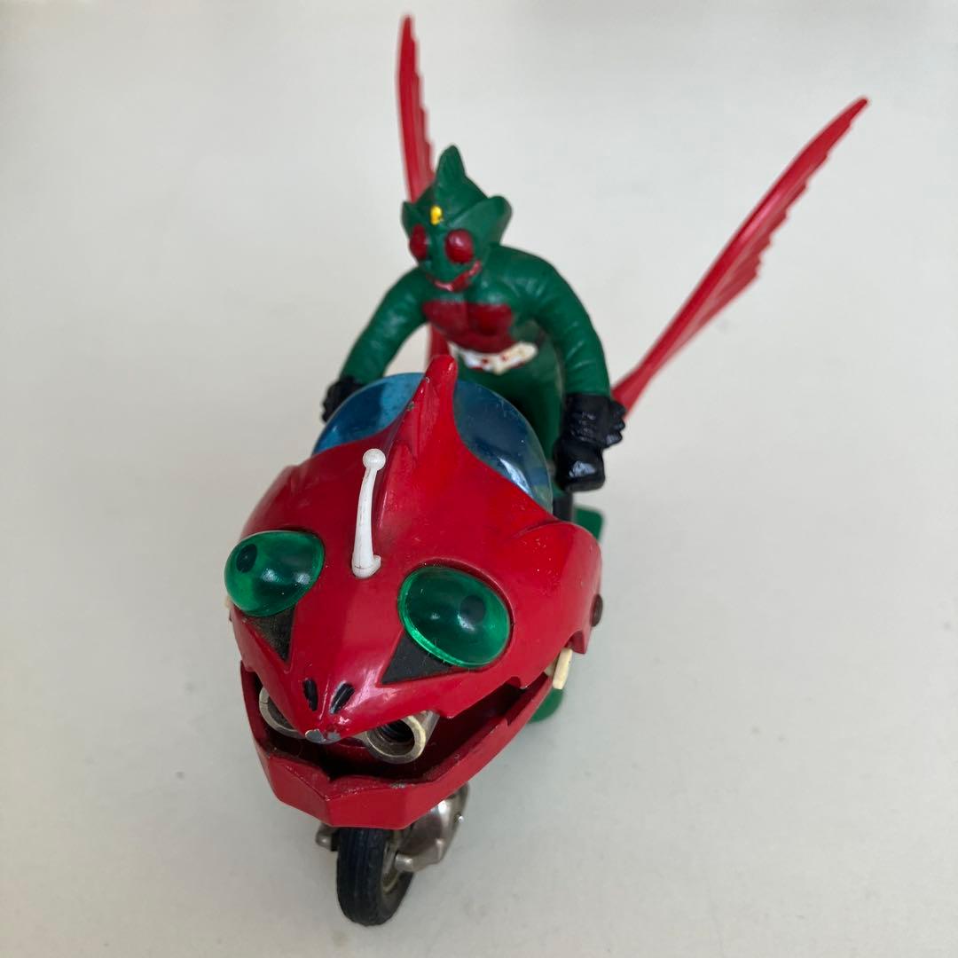 仮面ライダー アマゾン ジャングラー バイク レトロ ミニカー