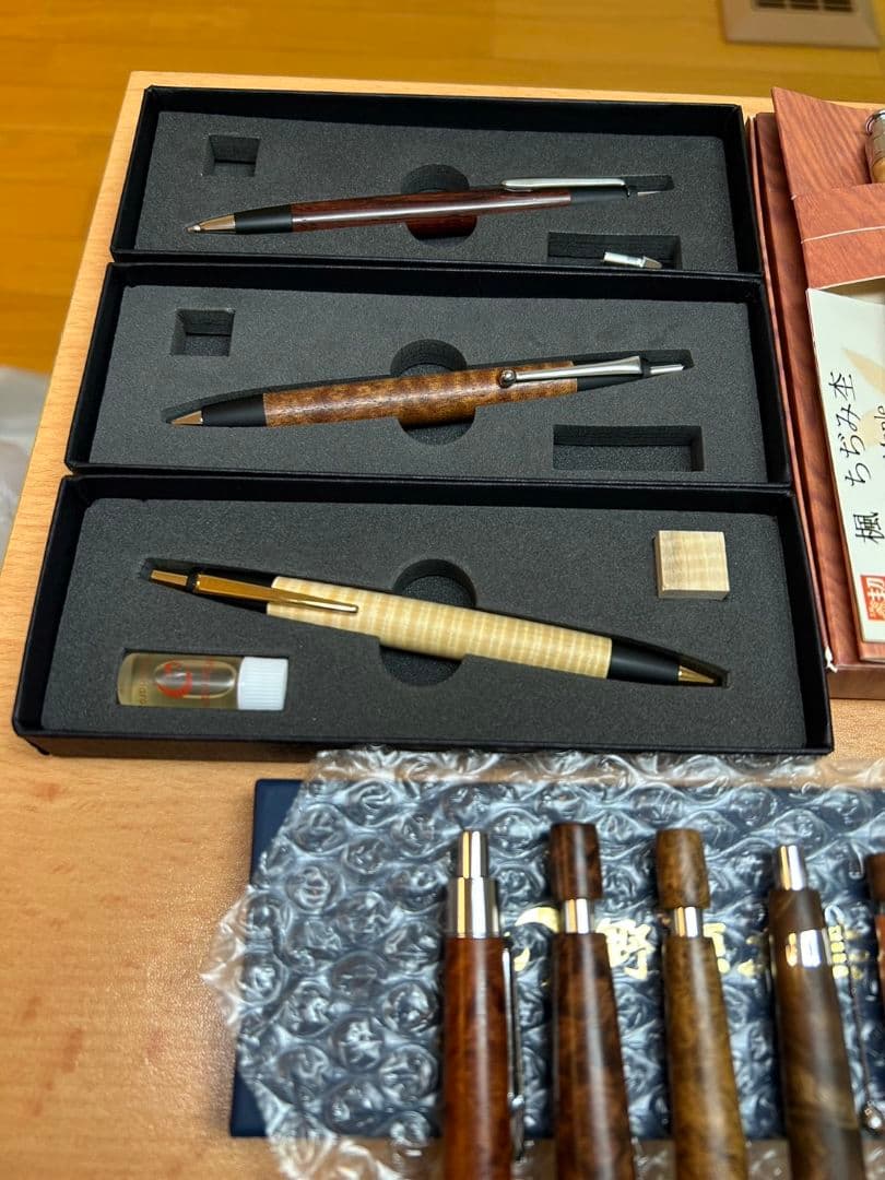 工房楔、野原工芸斑紋金具、クラフトエーなど文房具まとめ売り