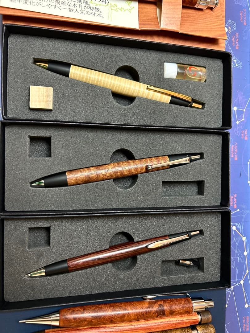 工房楔、野原工芸斑紋金具、クラフトエーなど文房具まとめ売り