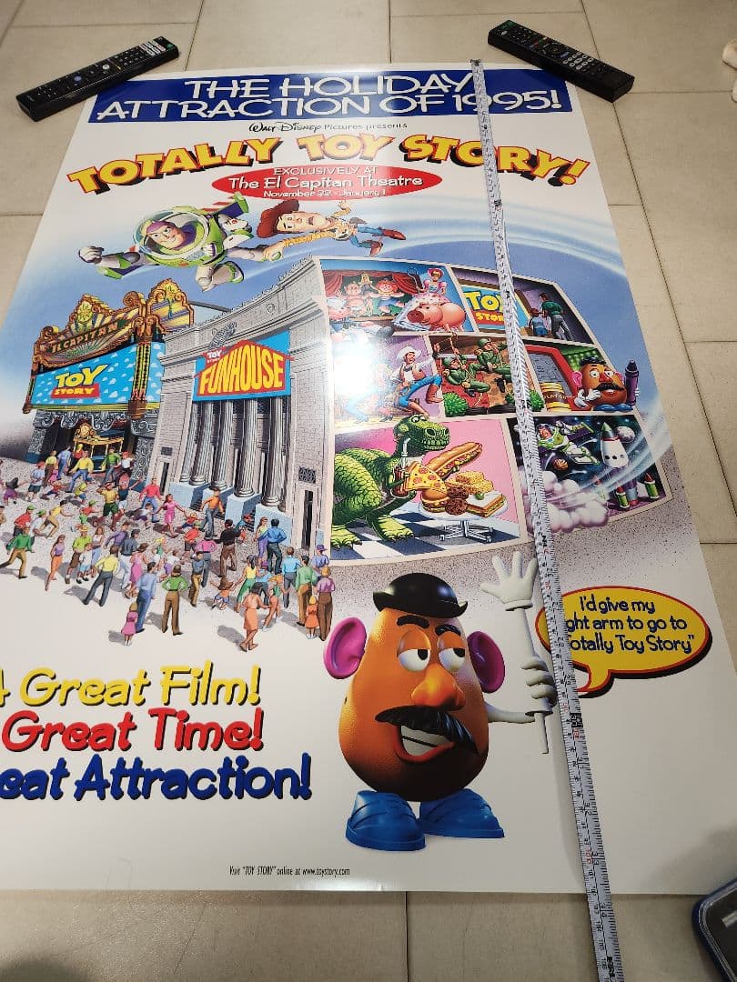 トイストーリー アメリカ版 映画ポスター エル・キャピタンシアター