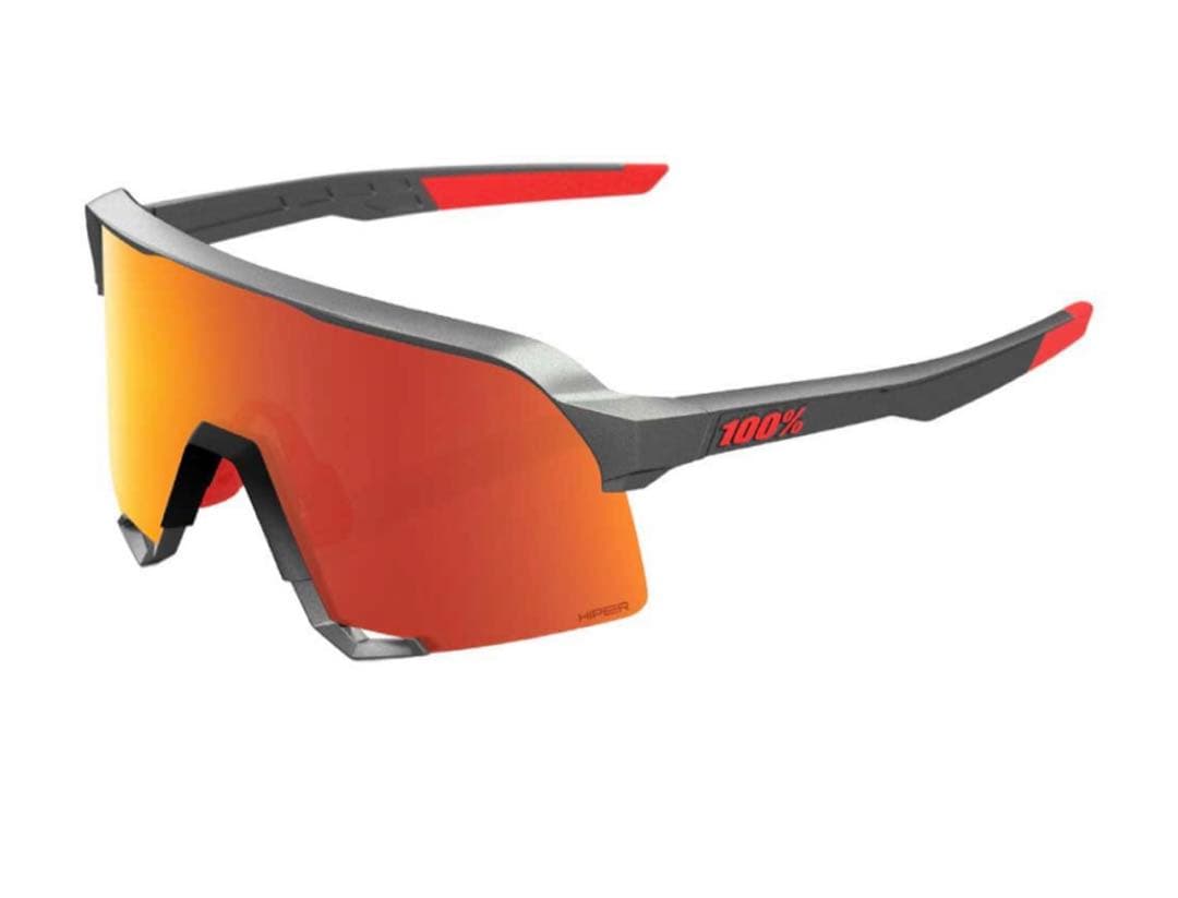 新品100% ヒャクパーセントS3 ガンメタル 野球 ゴルフ 自転車 マラソン