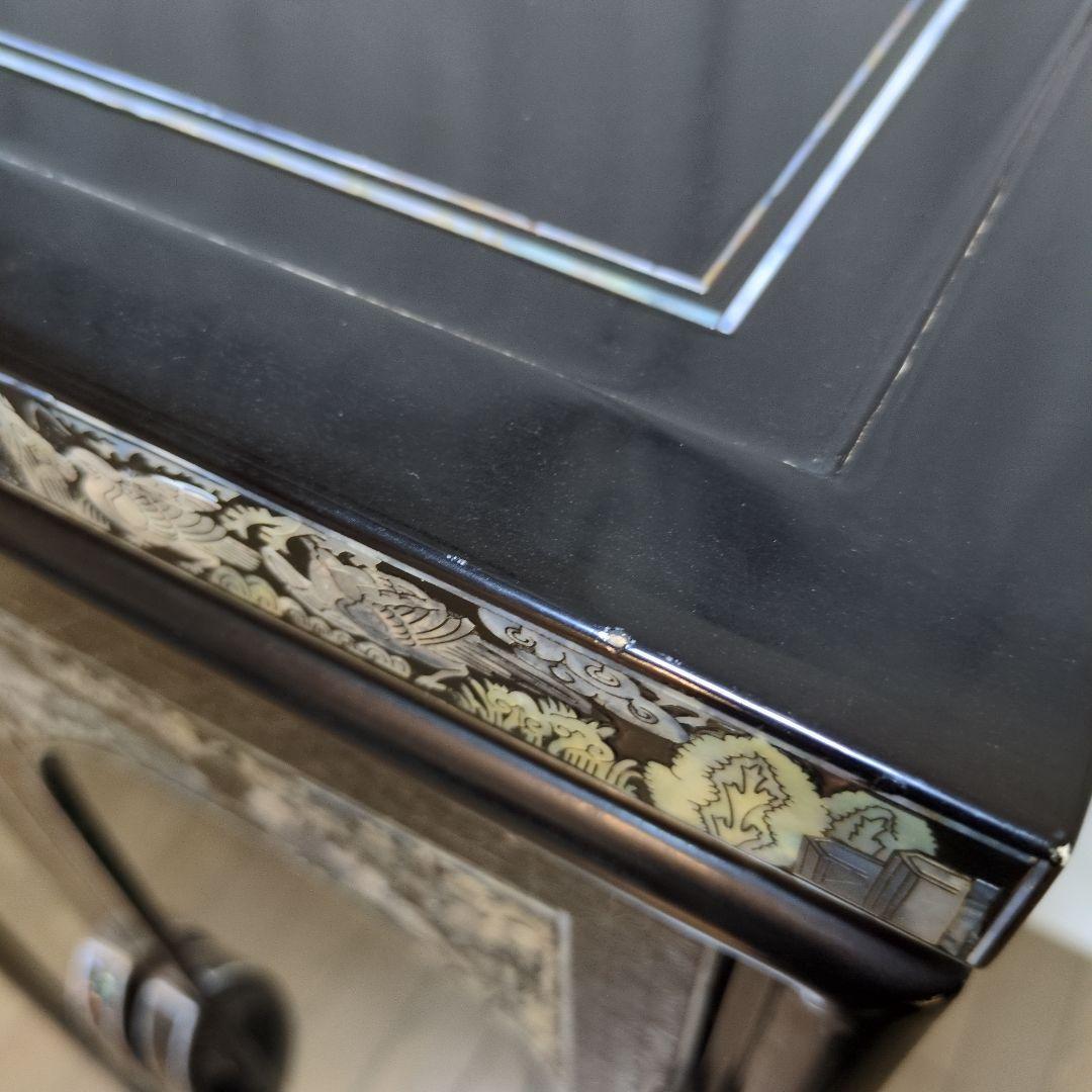 螺鈿細工　飾り棚　韓国伝統工芸 直接お渡し限定